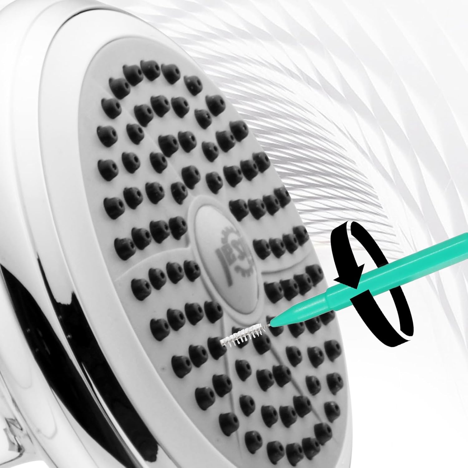 40 Pcs Shower Head Cleaning Brush for Small Holes and Gaps