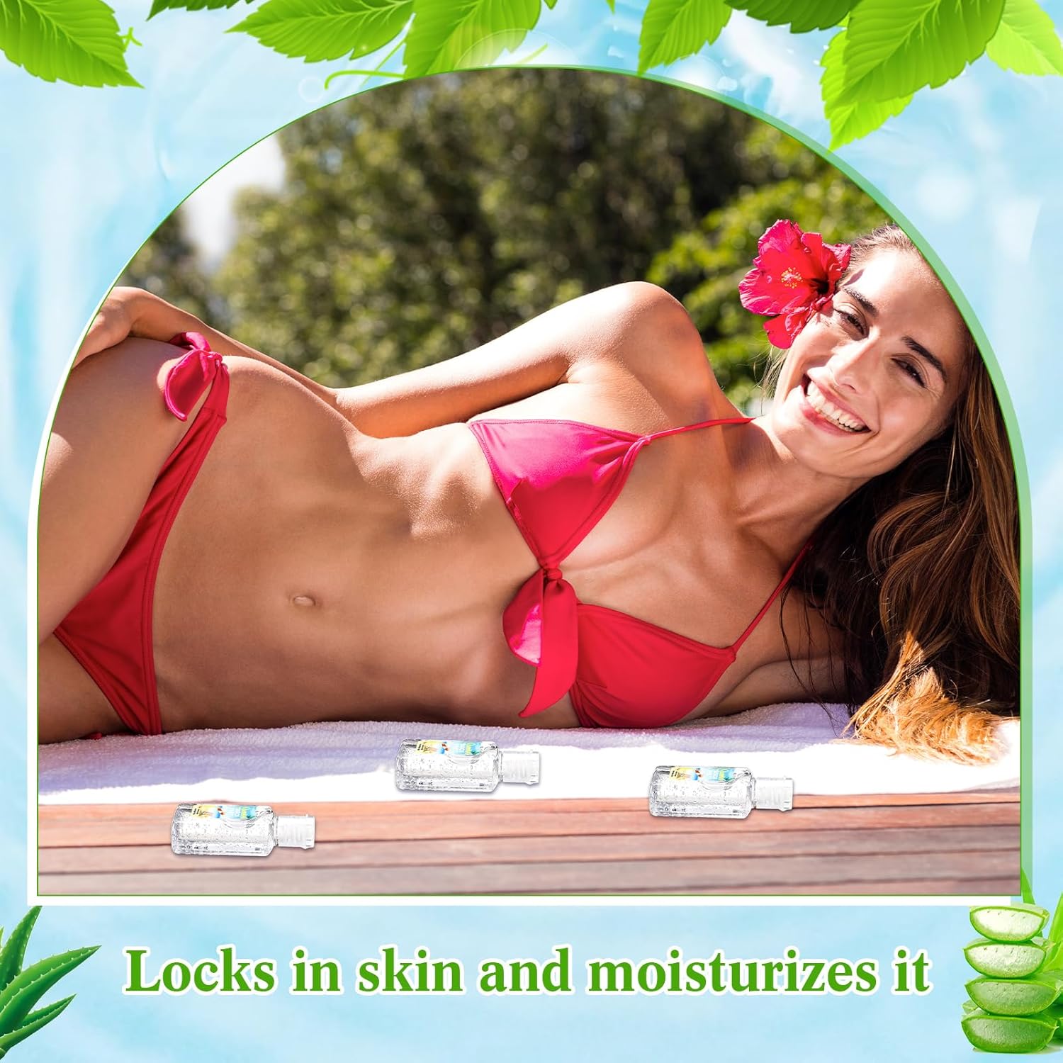12 Pcs Mini Aloe Vera Gel Set for Travel Gifts