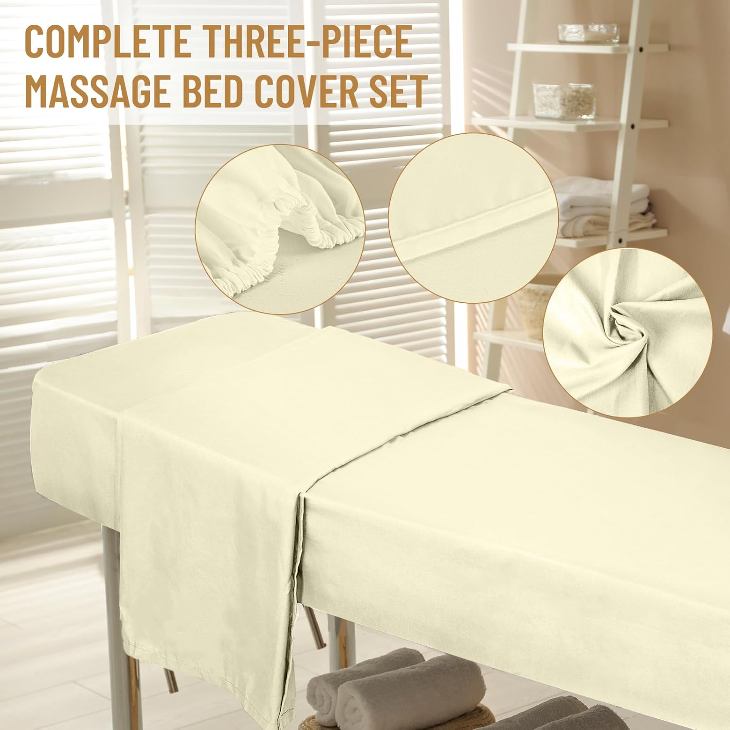 12 Pcs 4 Set Premium Microfiber Massage Linens Set