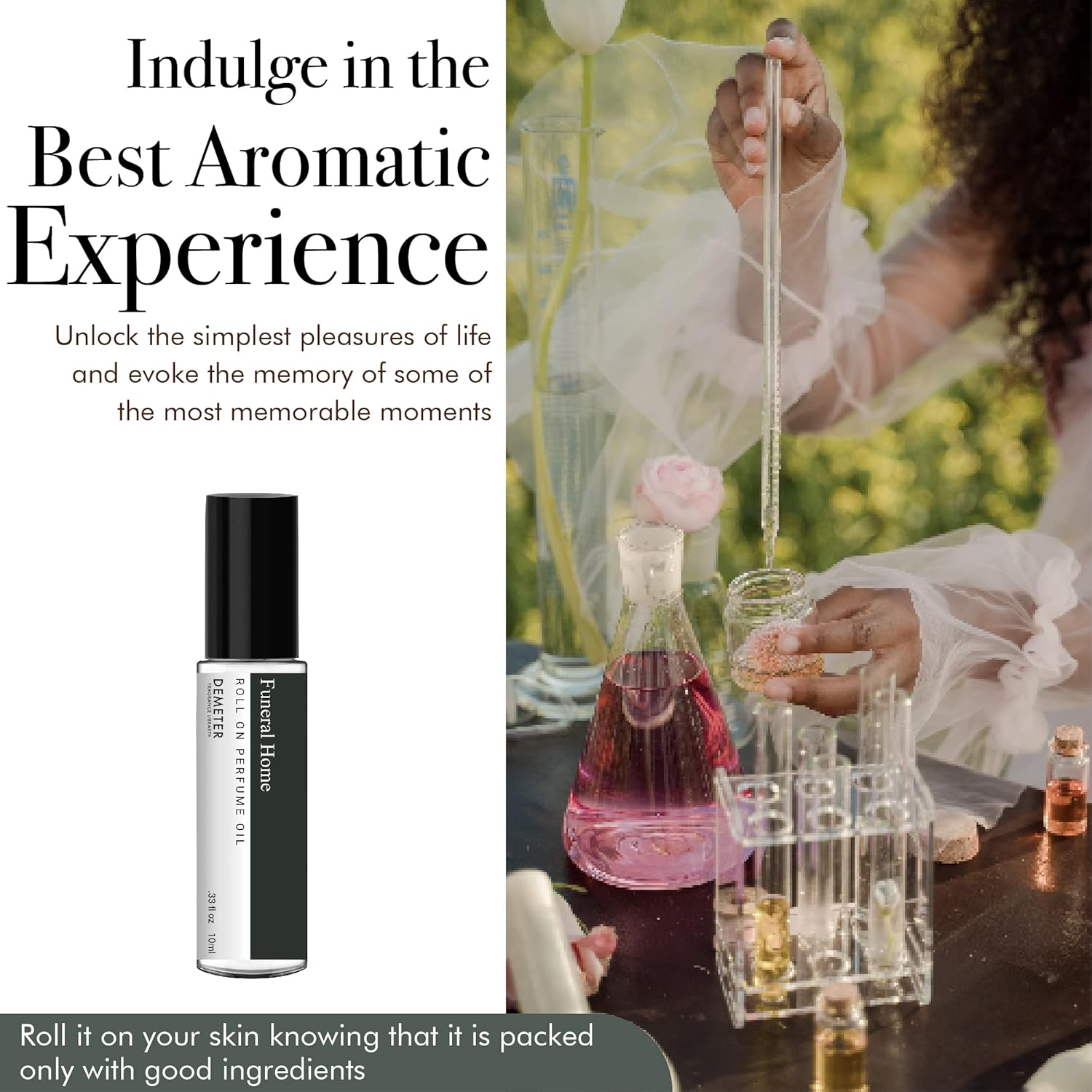 DEMETER Funeral Home Perfume Oil Roll On 033 Oz