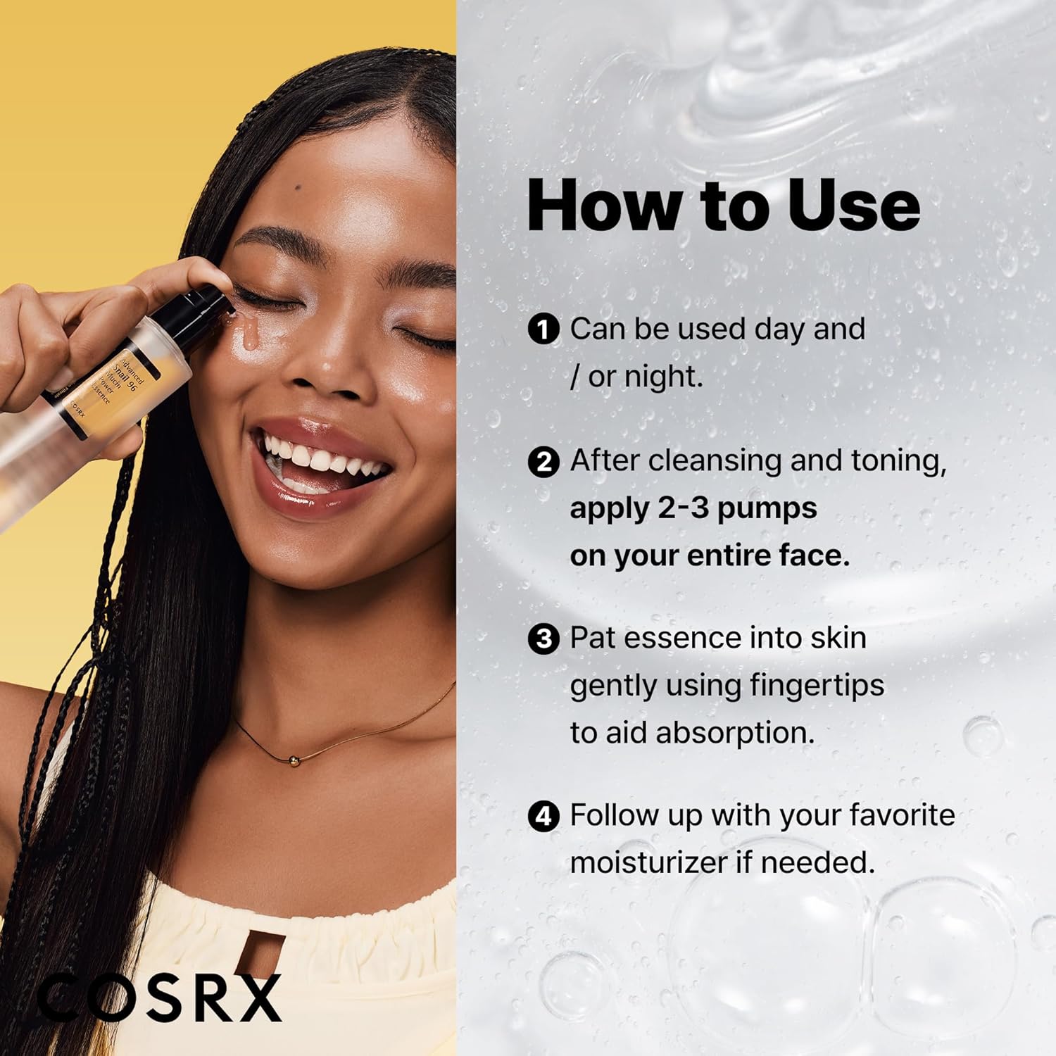 COSRX Snail Mucin 96 Essence Repair Serum 100ml