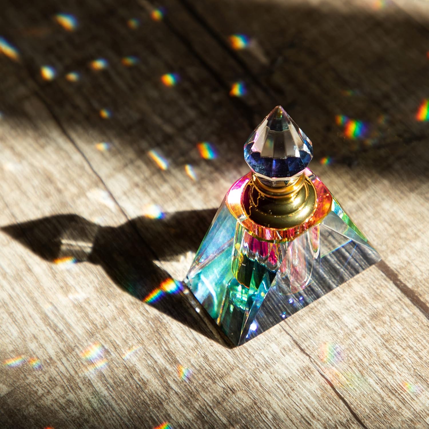 HD Vintage Egyptian Perfume Bottle 3ML Rectangular