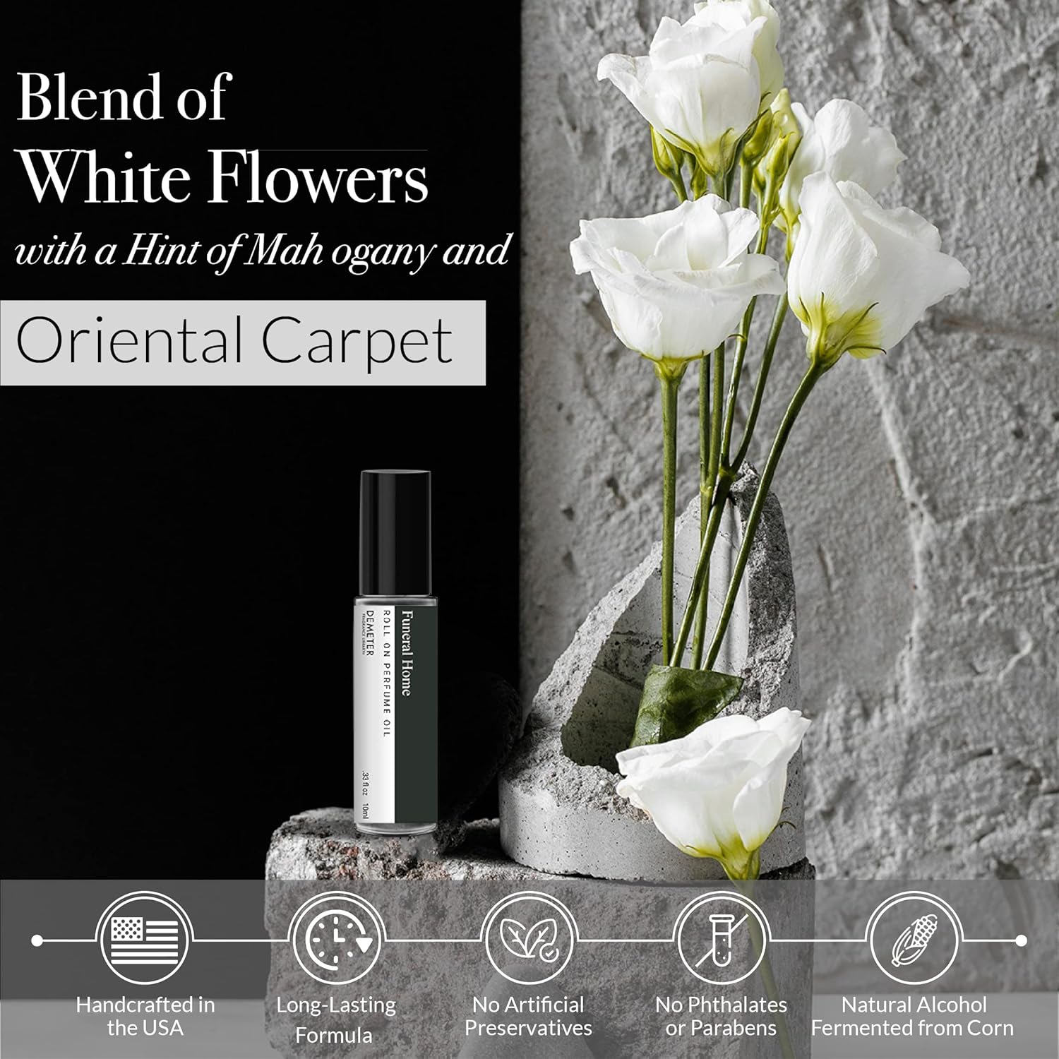 DEMETER Funeral Home Perfume Oil Roll On 033 Oz