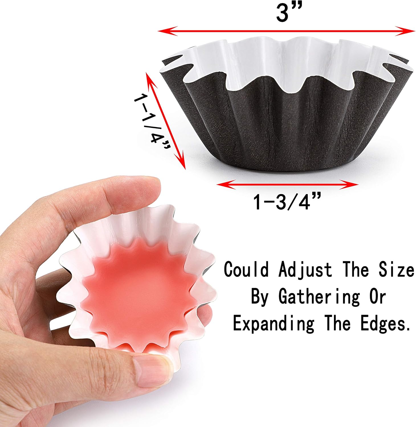 JUXYES 100 Reusable Wax Melt Liners Tray
