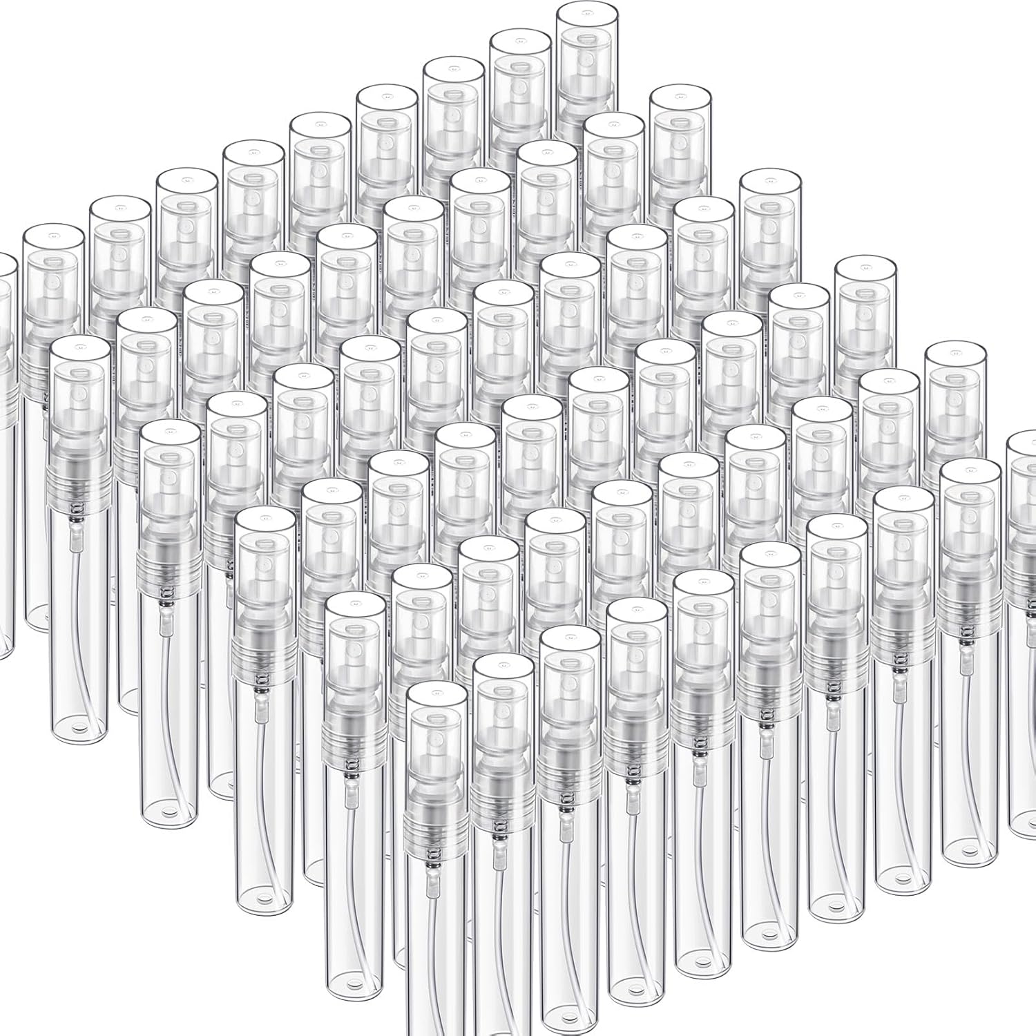 Fandamei 60PCS 5ml Mini Spray Bottles Empty