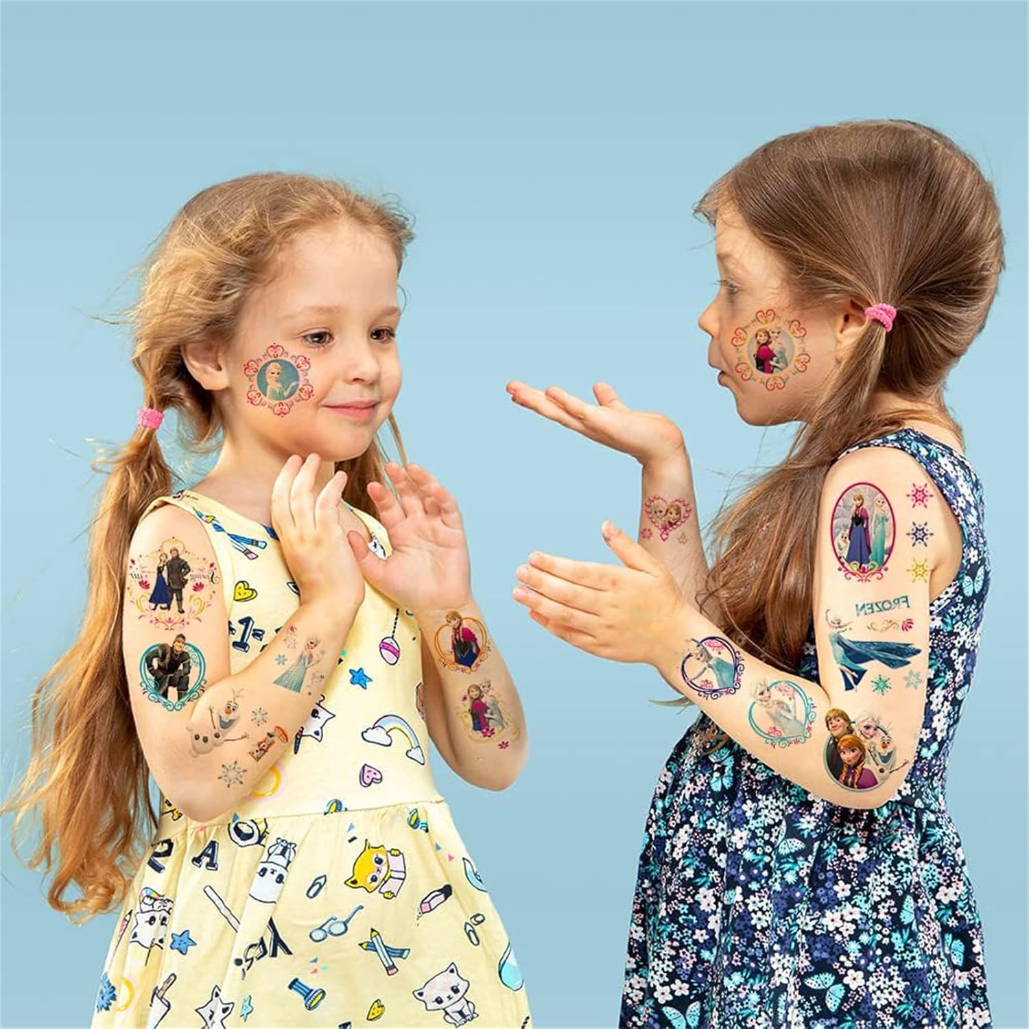 40pcs Frozen Temporary Tattoos for Girls Kids