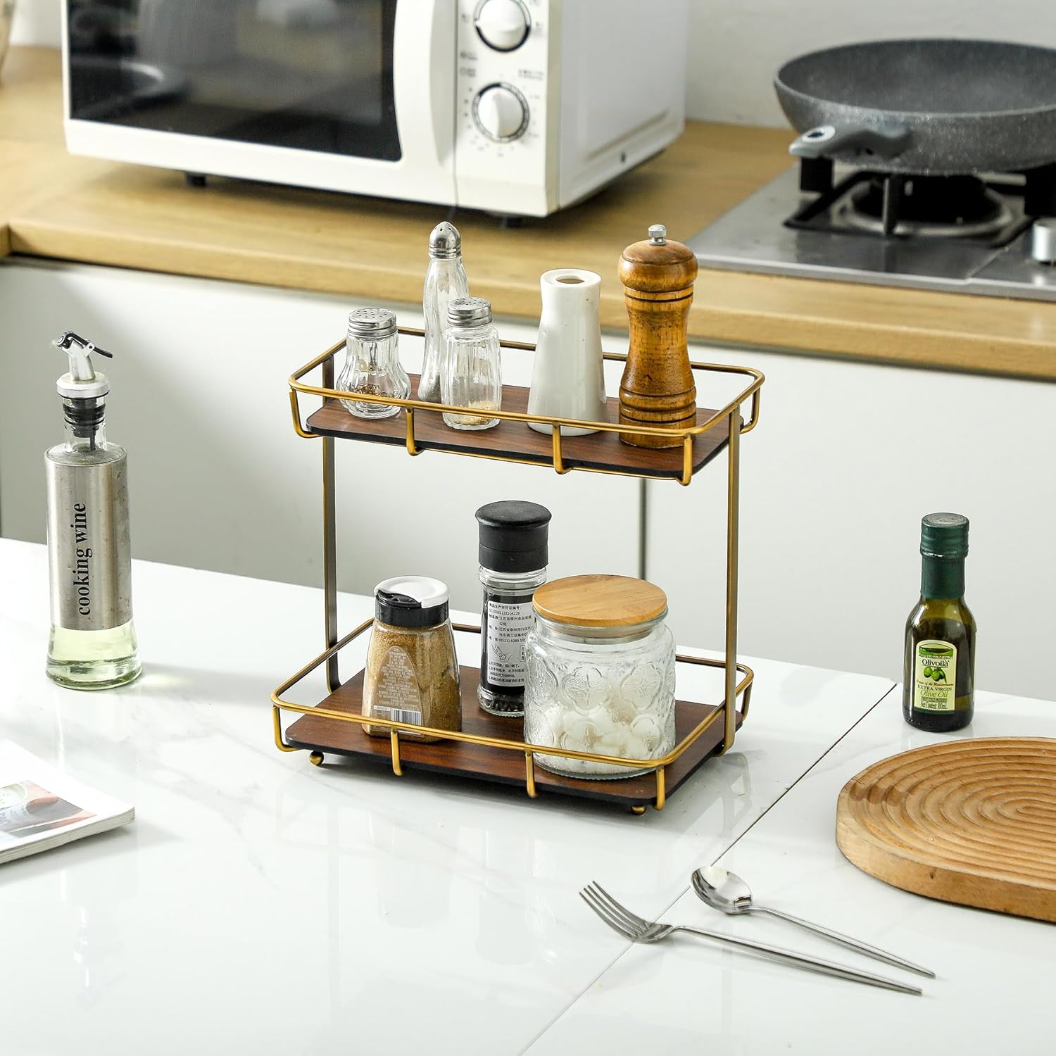 Dobbyby Multifunctional Vanity Shelf Organizer