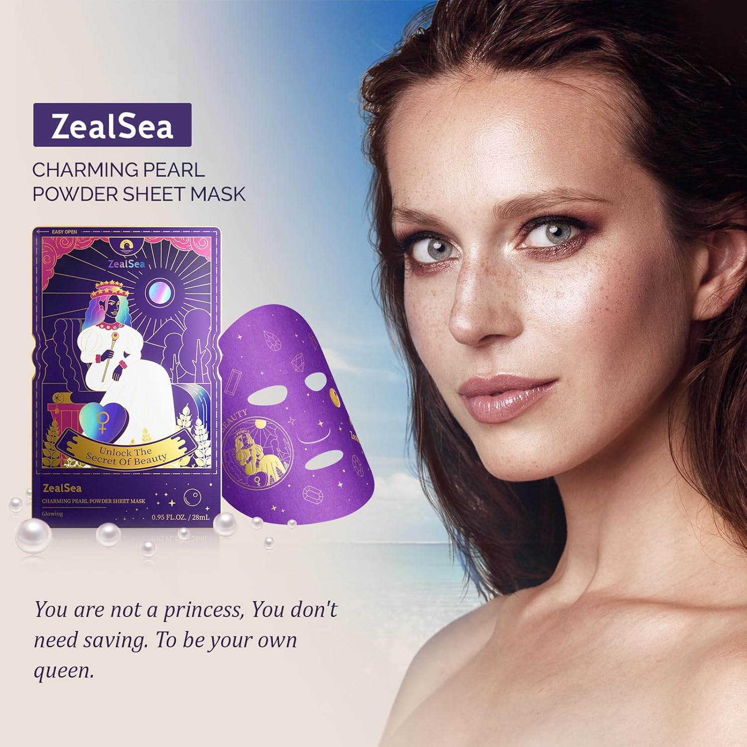 ZealSea Collagen Face Mask for Anti Aging and Hydration