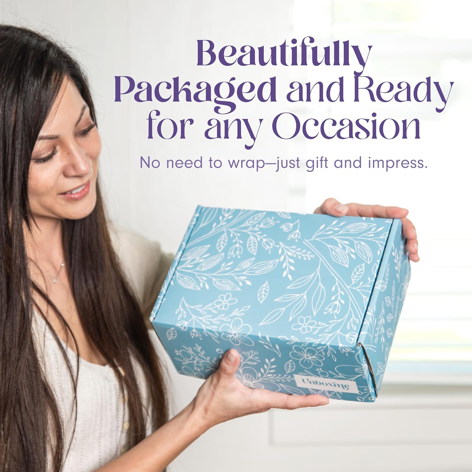 Unboxme Gifts Mini Lavender Spa Gift Set for Women