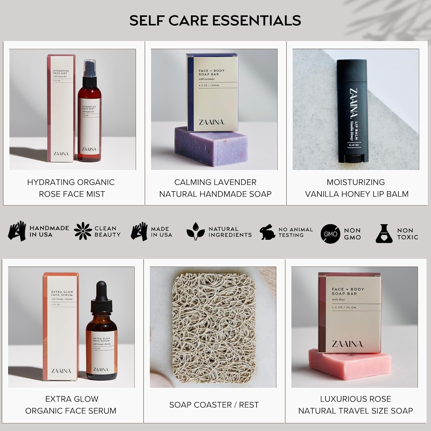 ZAAINA Luxury Spa Gift Set for Women