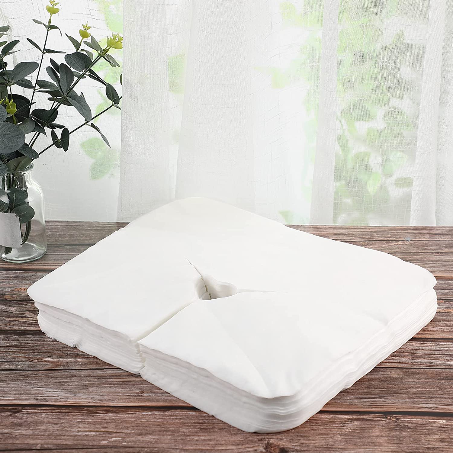 150 Count Disposable Headrest Sheets for Massage Tables and Exam Tables