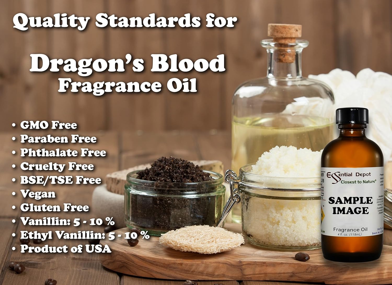 Essential Depot Dragons Blood Fragrance Oil 4 oz