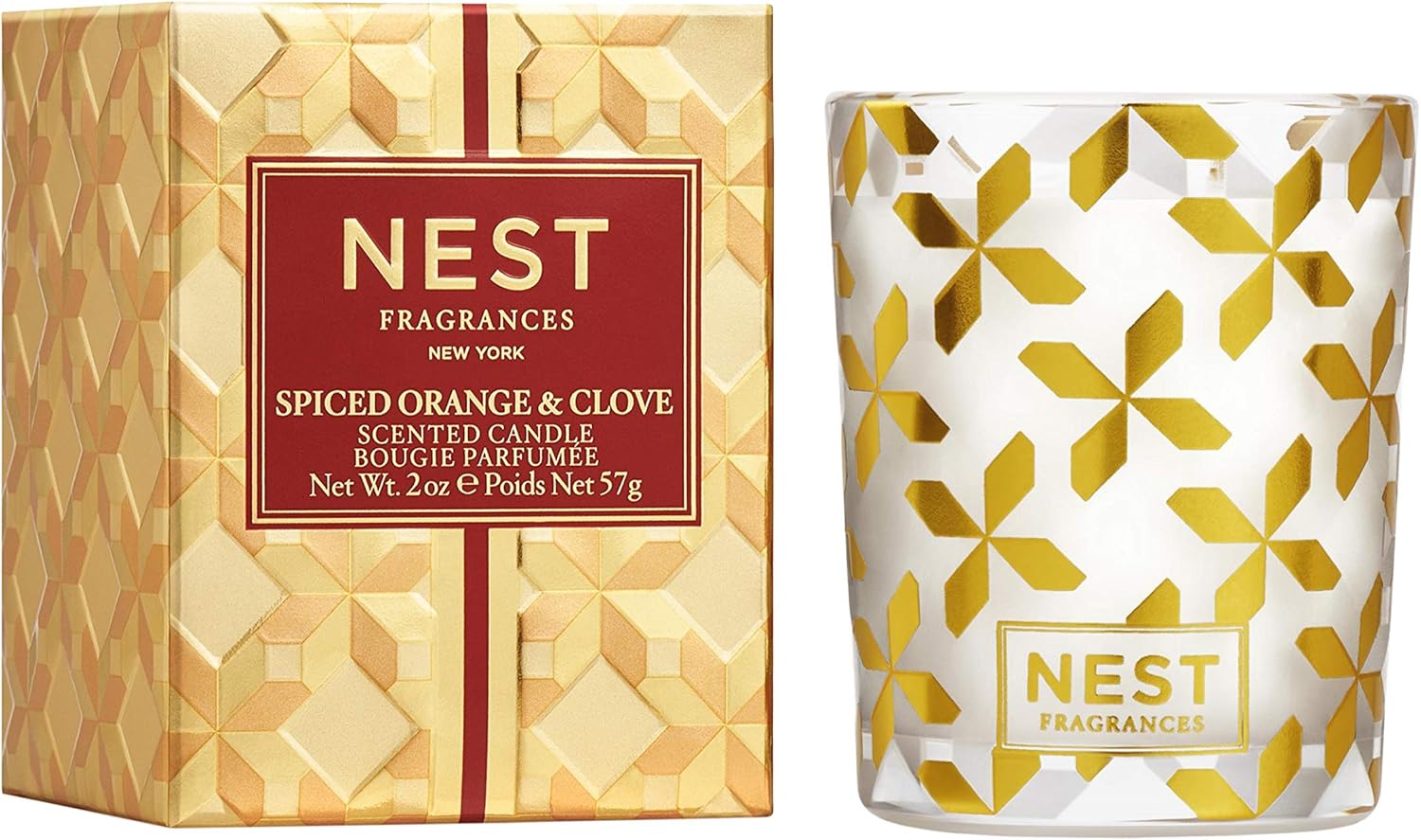 NEST Fragrances Spiced Orange Clove Votive Candle