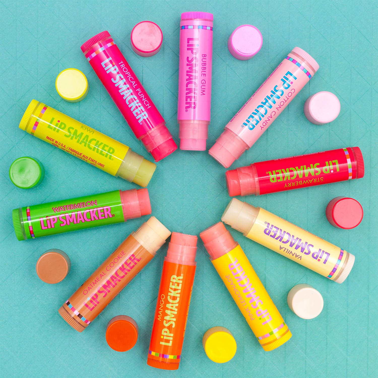 Lip Smacker Original Best Party Pack - 10 Lip Balms