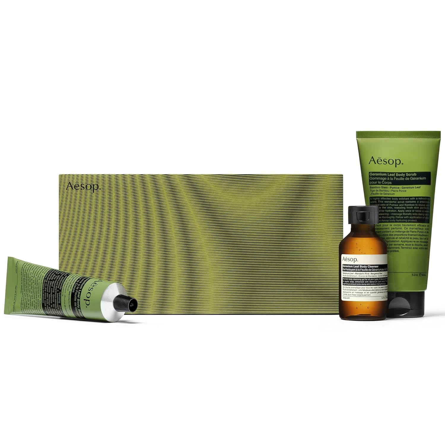 Aesop Geranium Body Care Trio