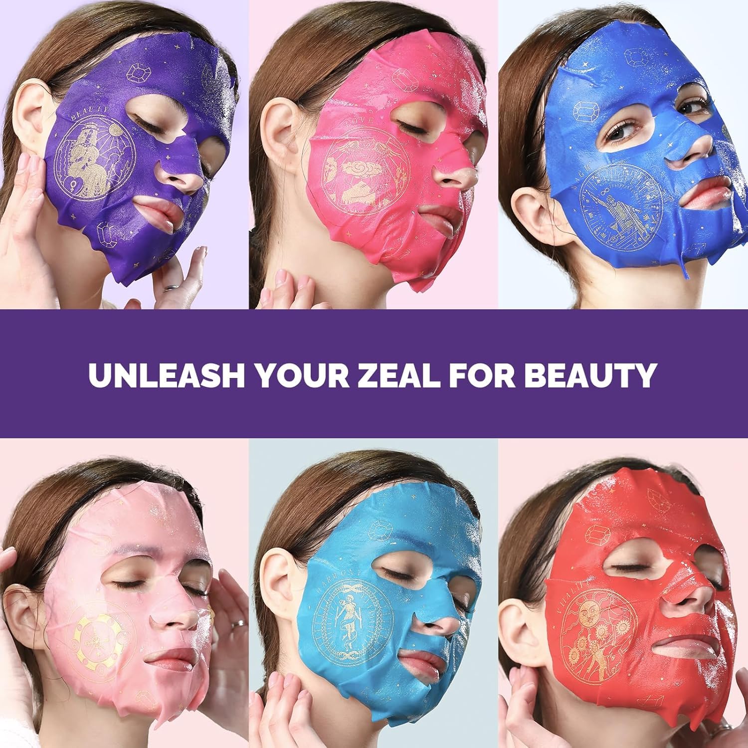 ZealSea Collagen Face Mask for Anti Aging and Hydration