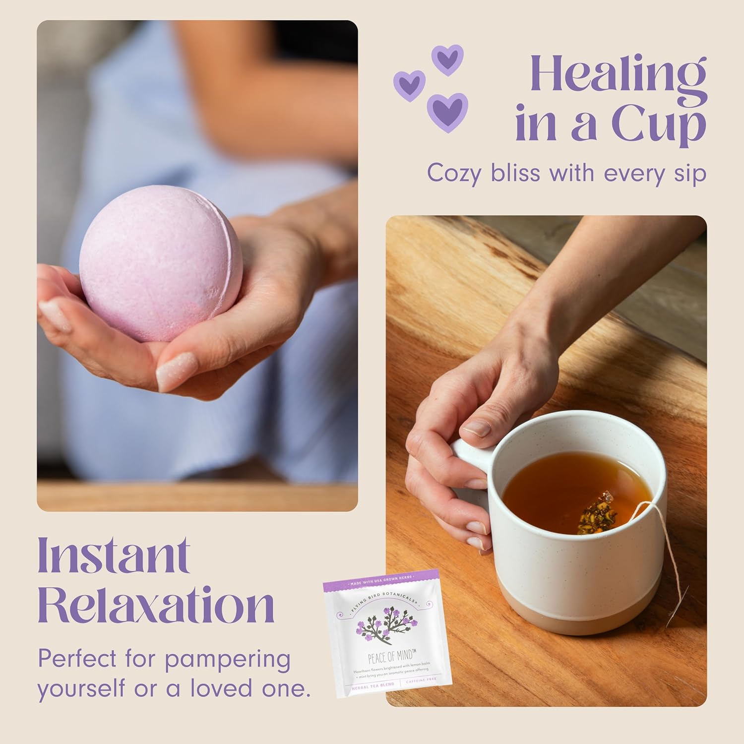 Unboxme Gifts Mini Lavender Spa Gift Set for Women