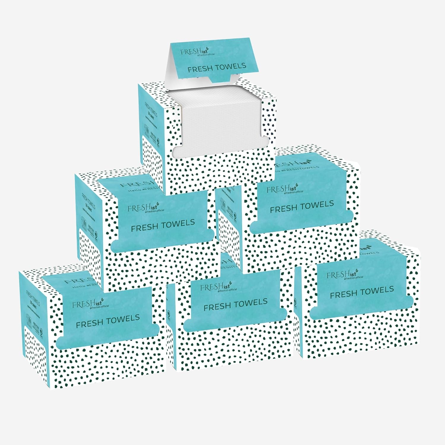 FRESHist Disposable Face Towels 300 Ct 6 Packs