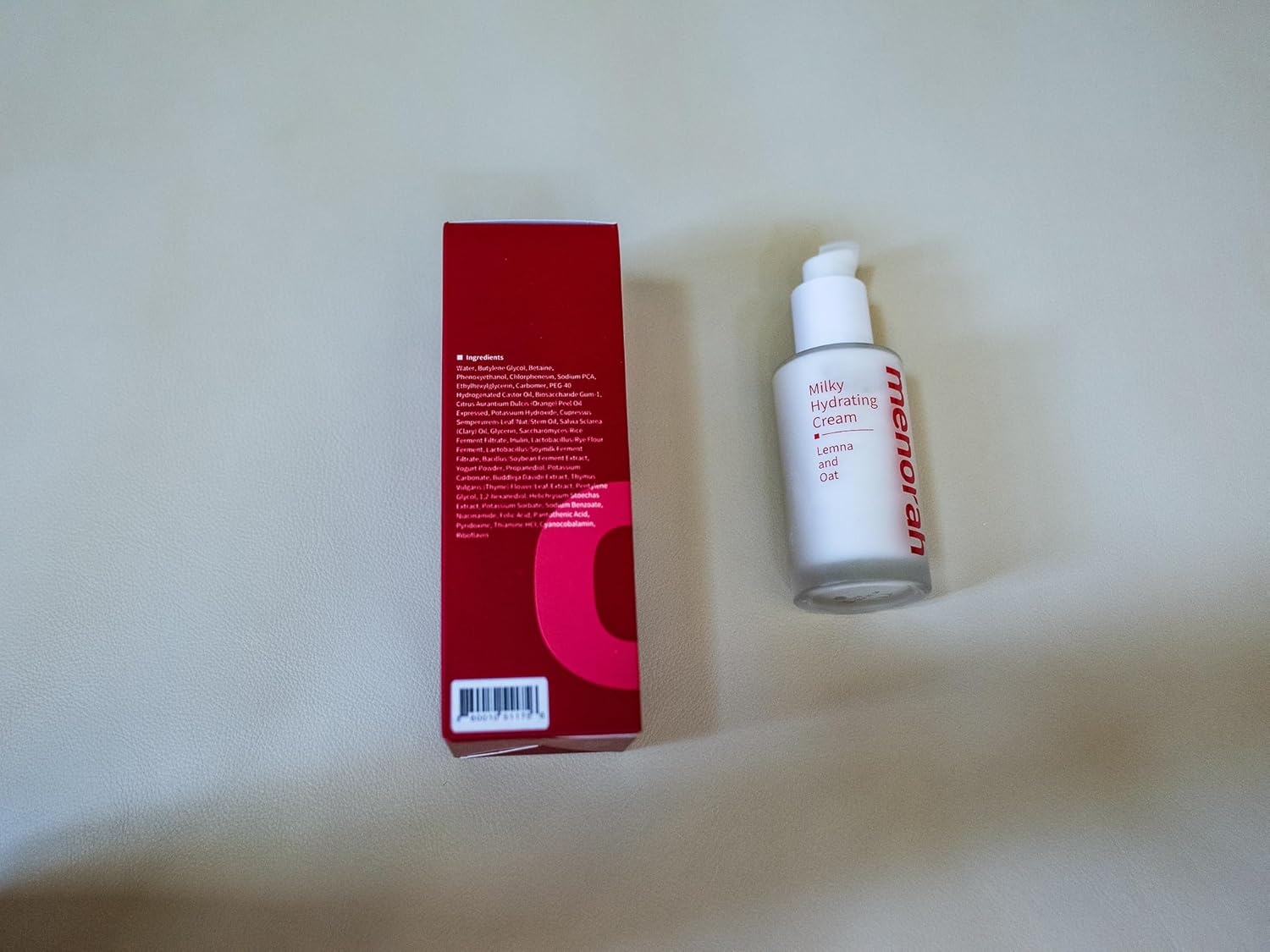 Menorah Milky Hydrating Cream with Lemna Oat