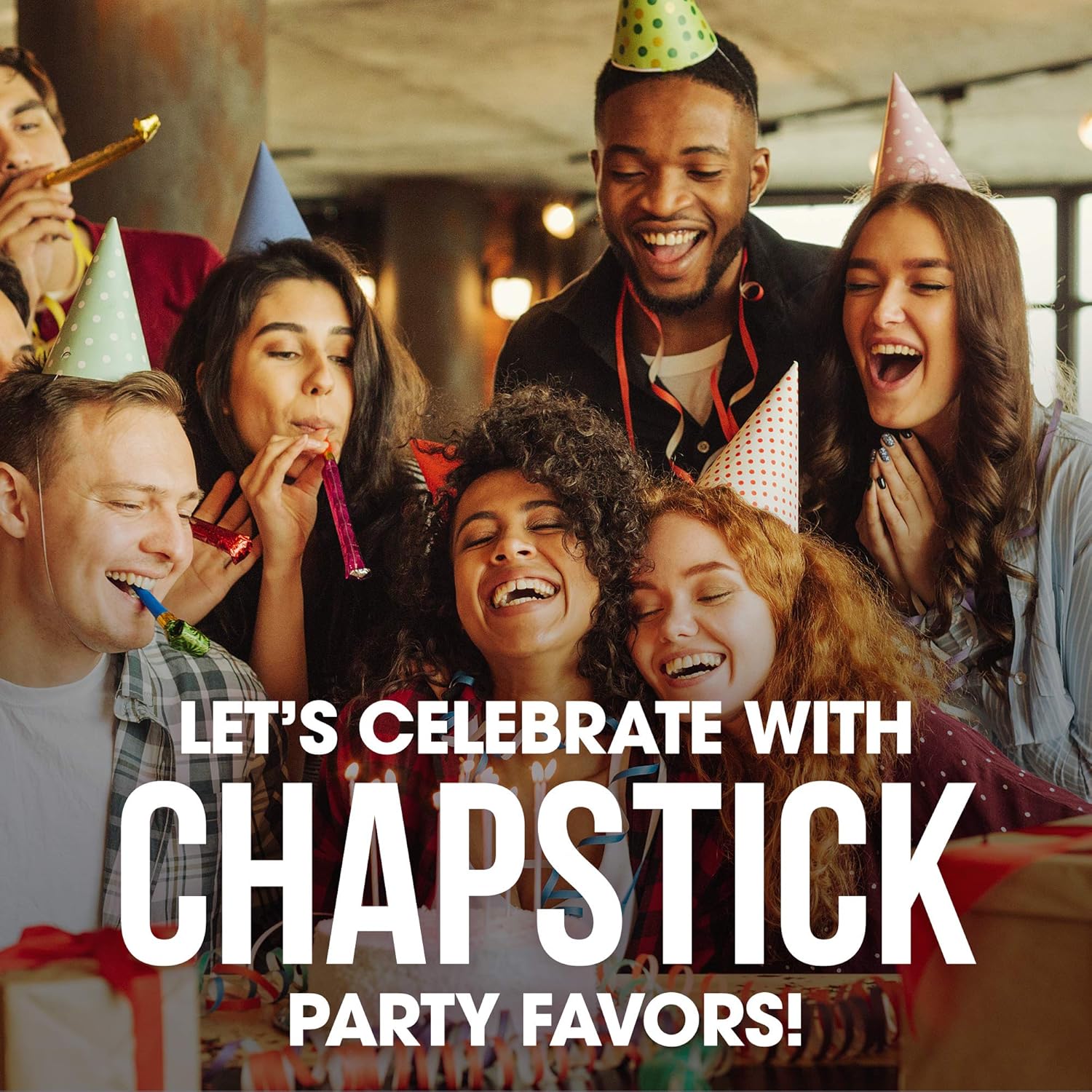 ChapStick Birthday Lip Balm Gift Pack 10 Sticks